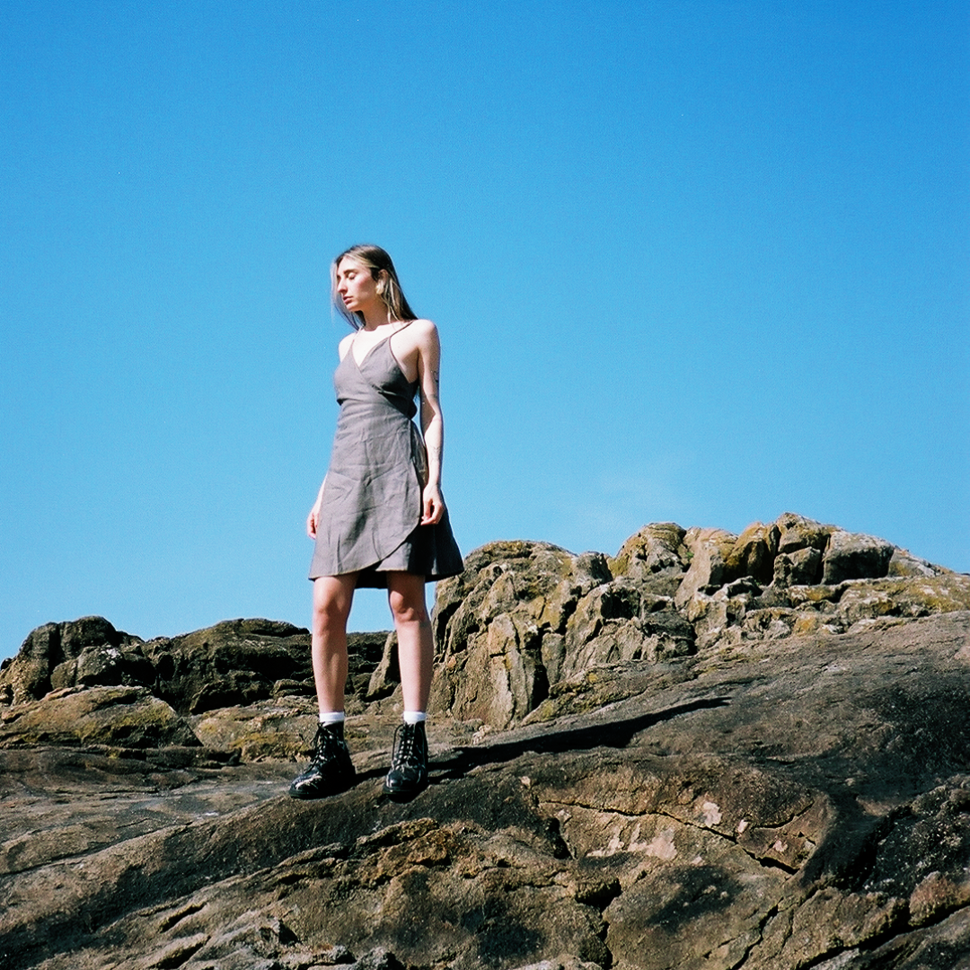 Lunar Linen Dress Ethical Legend Lunar Linen Dress Ethical Legend