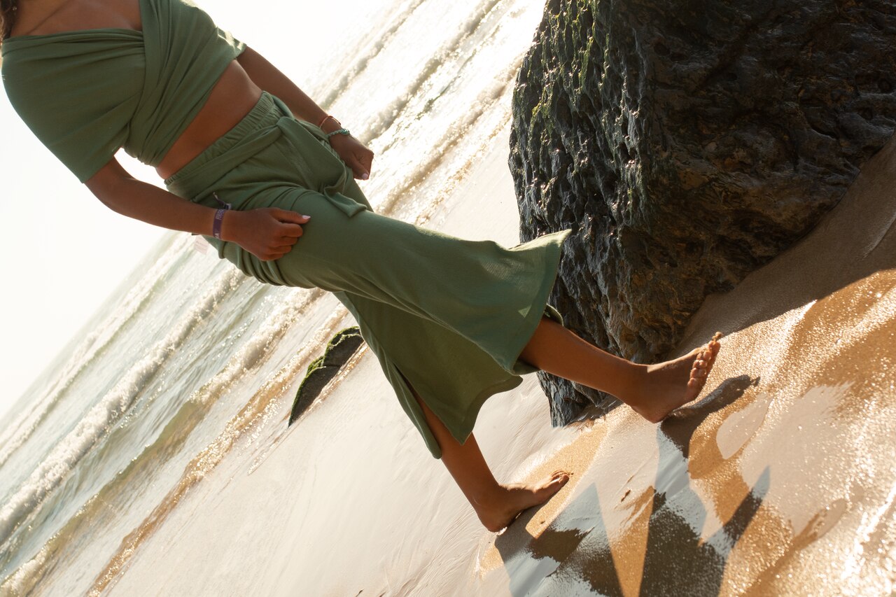 Pants "Green Leaf"