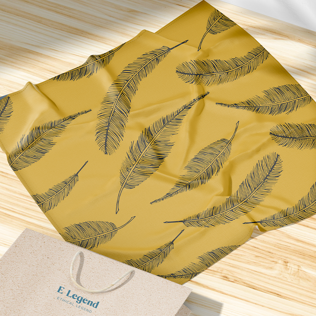 Square "Palm Tree" 75x75cms