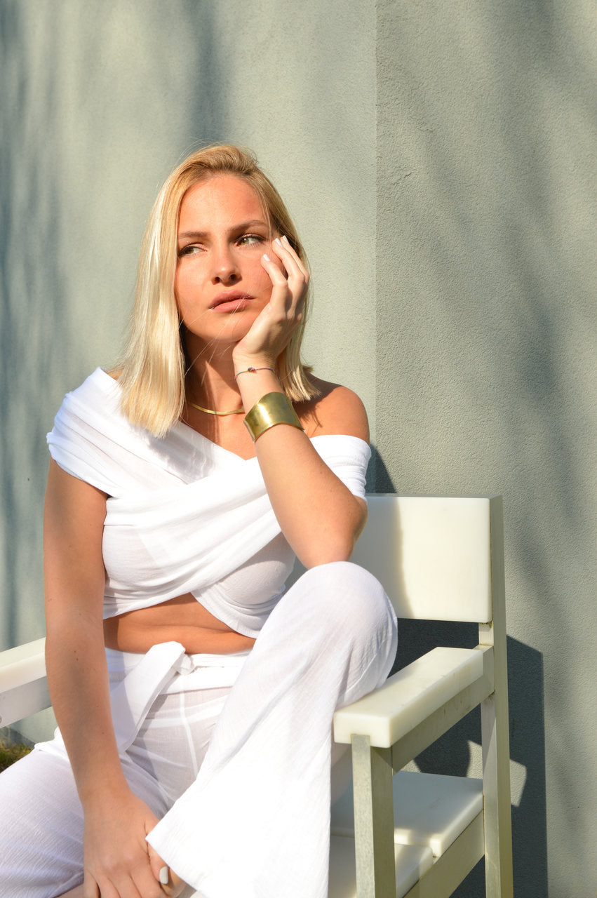 Pants "White Quartzo"