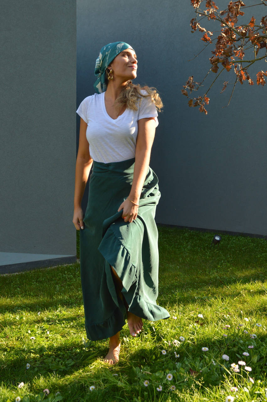 "Esmeralda" Long skirt