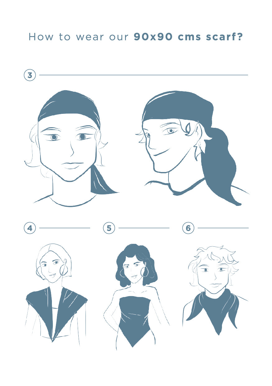 Square Green Watercolor 90x90