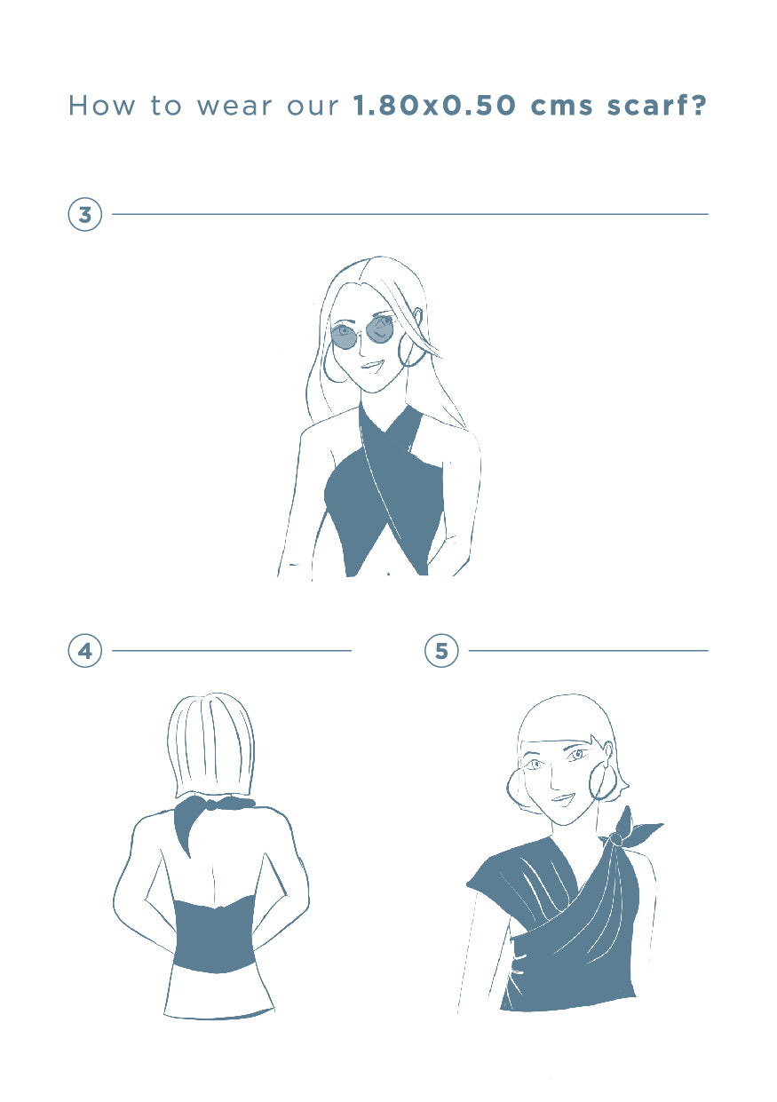 Long Scarf Peacock Eye