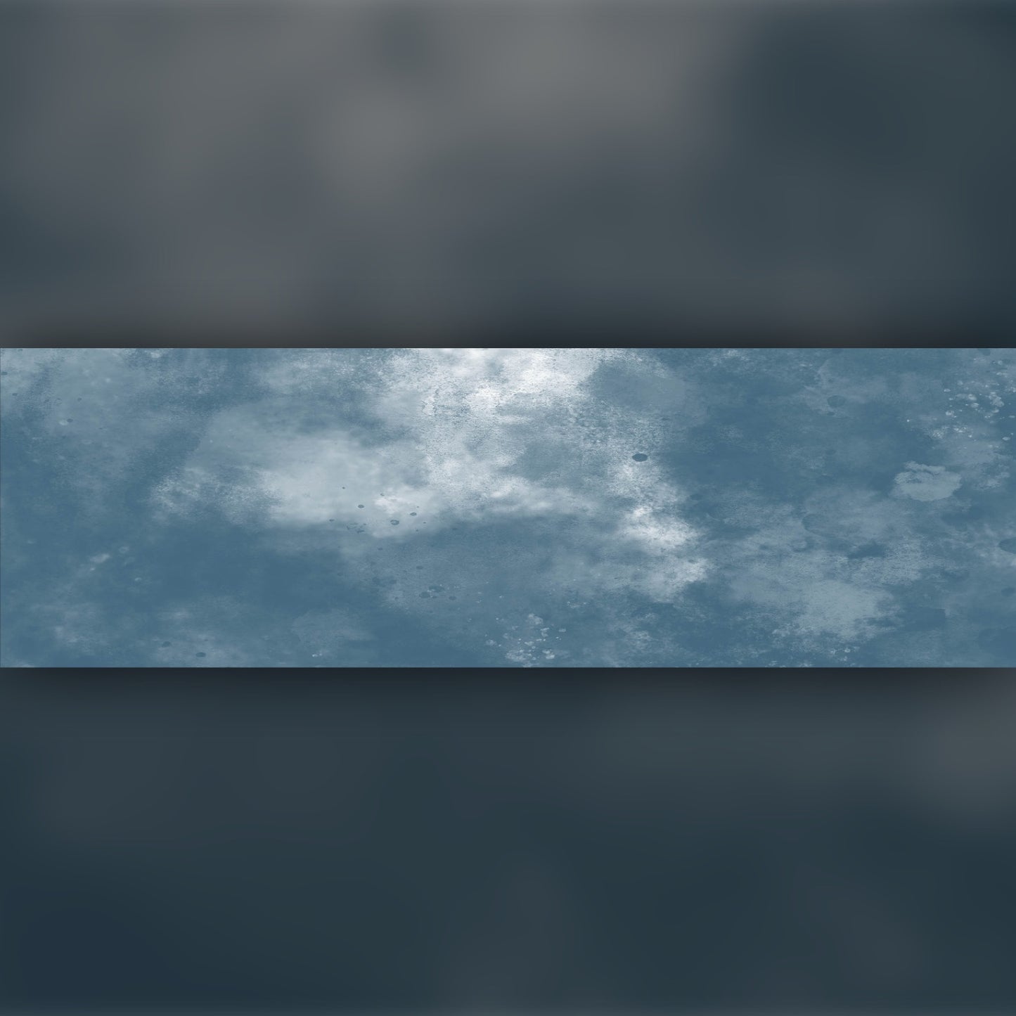 Long Scarf Blue Ocean
