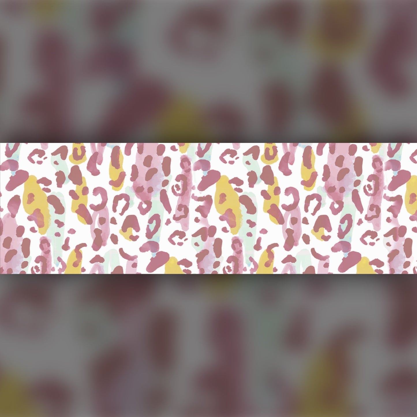 Long Vintage Animal Print