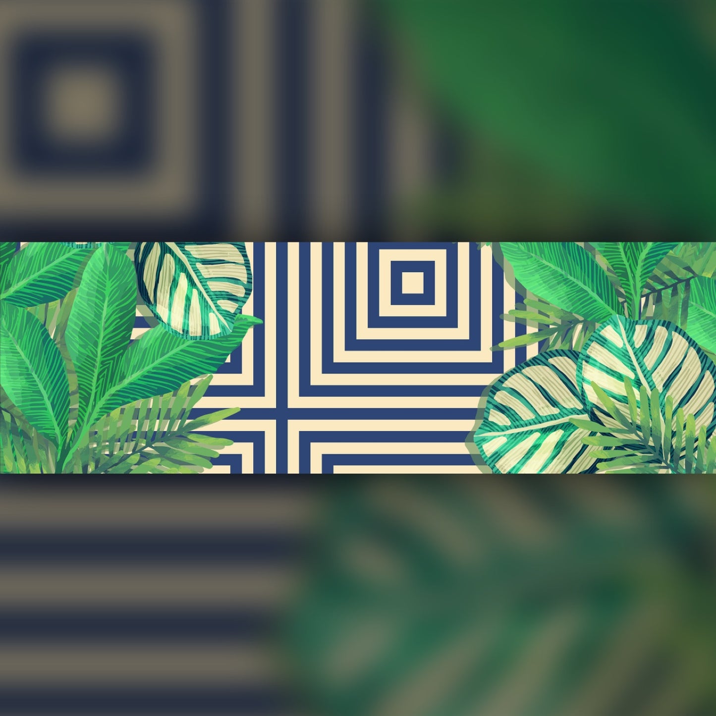 Long Geometric Leaf