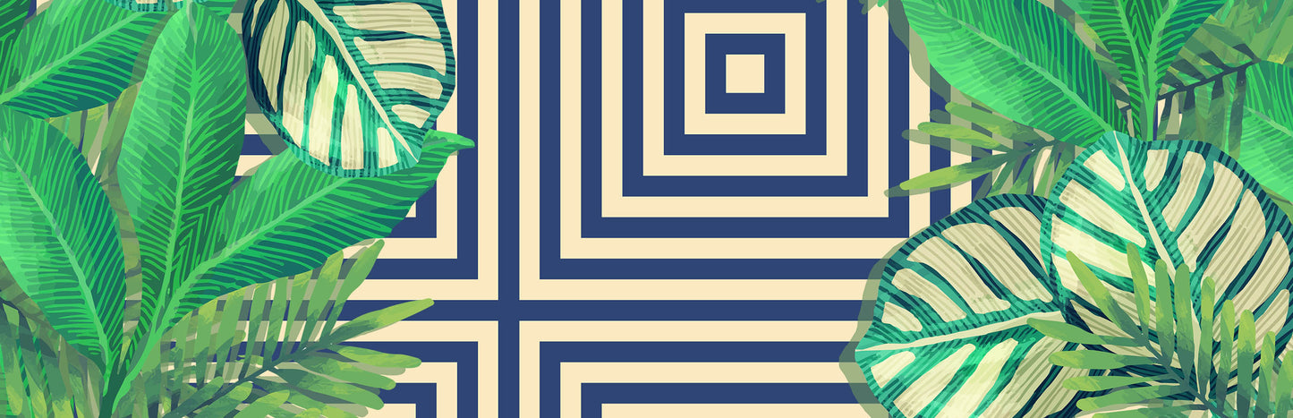 Long Geometric Leaf