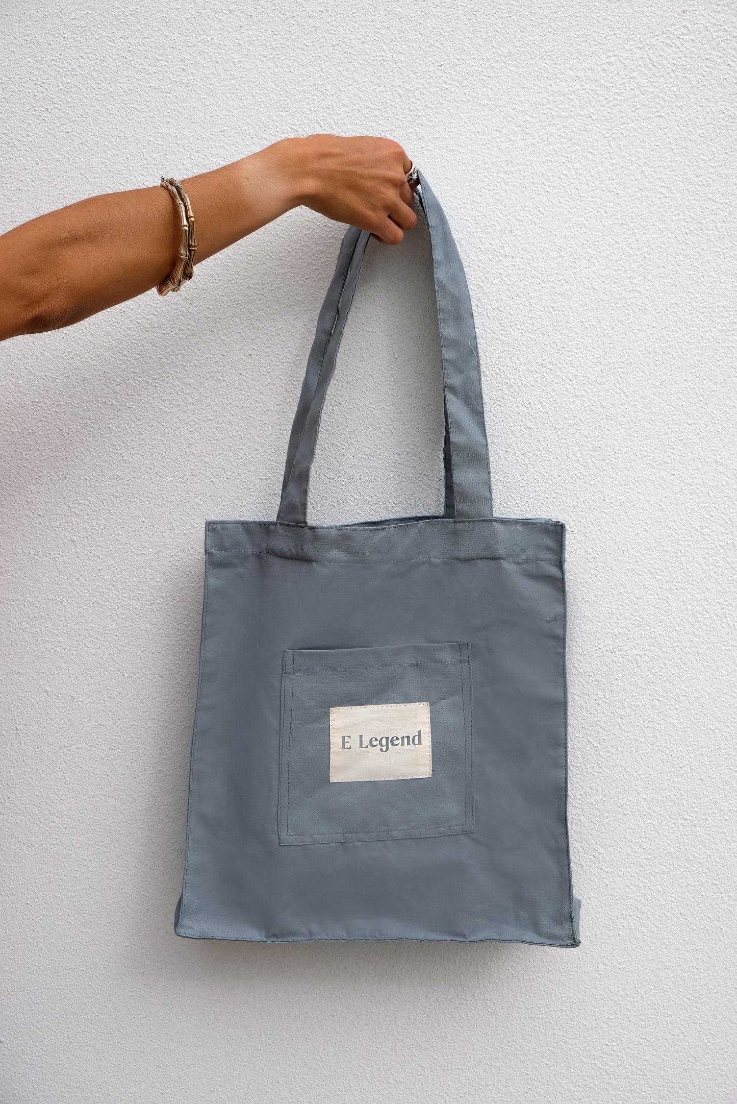 Totebag Blue Linen