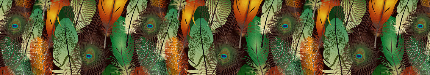 Acessory Scarf Peacock Eye