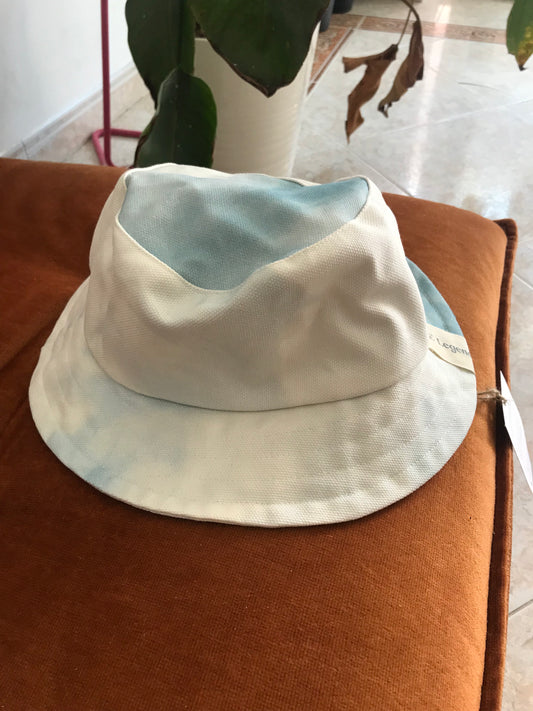 New hat light blue tie dye