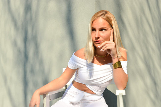 Pants "White Quartzo"