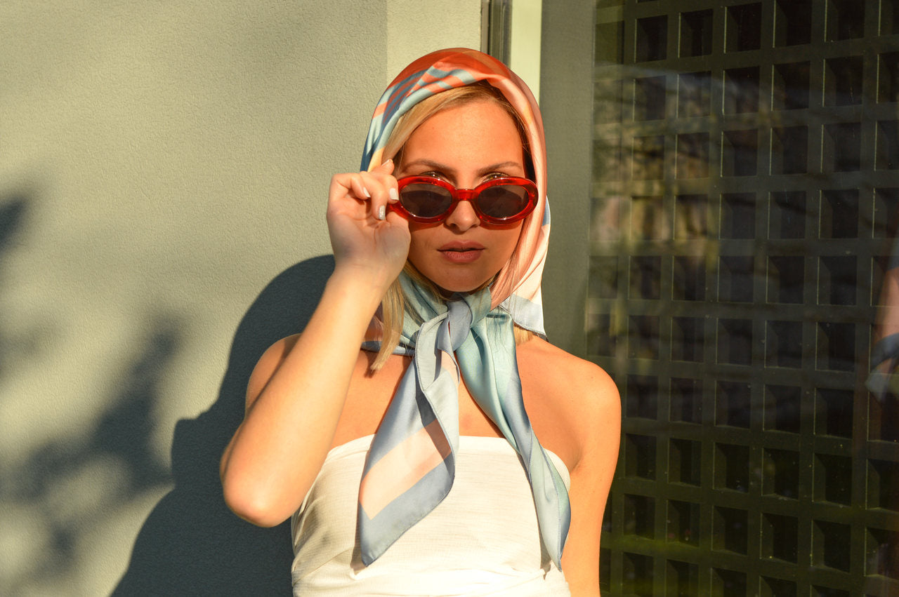 "Sunset" Scarf 75 x 75