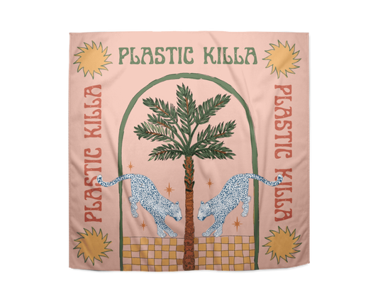"Plastic Killa" 110x110 cms