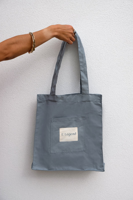 Totebag Blue Linen